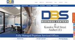 Desktop Screenshot of dbsindia.com